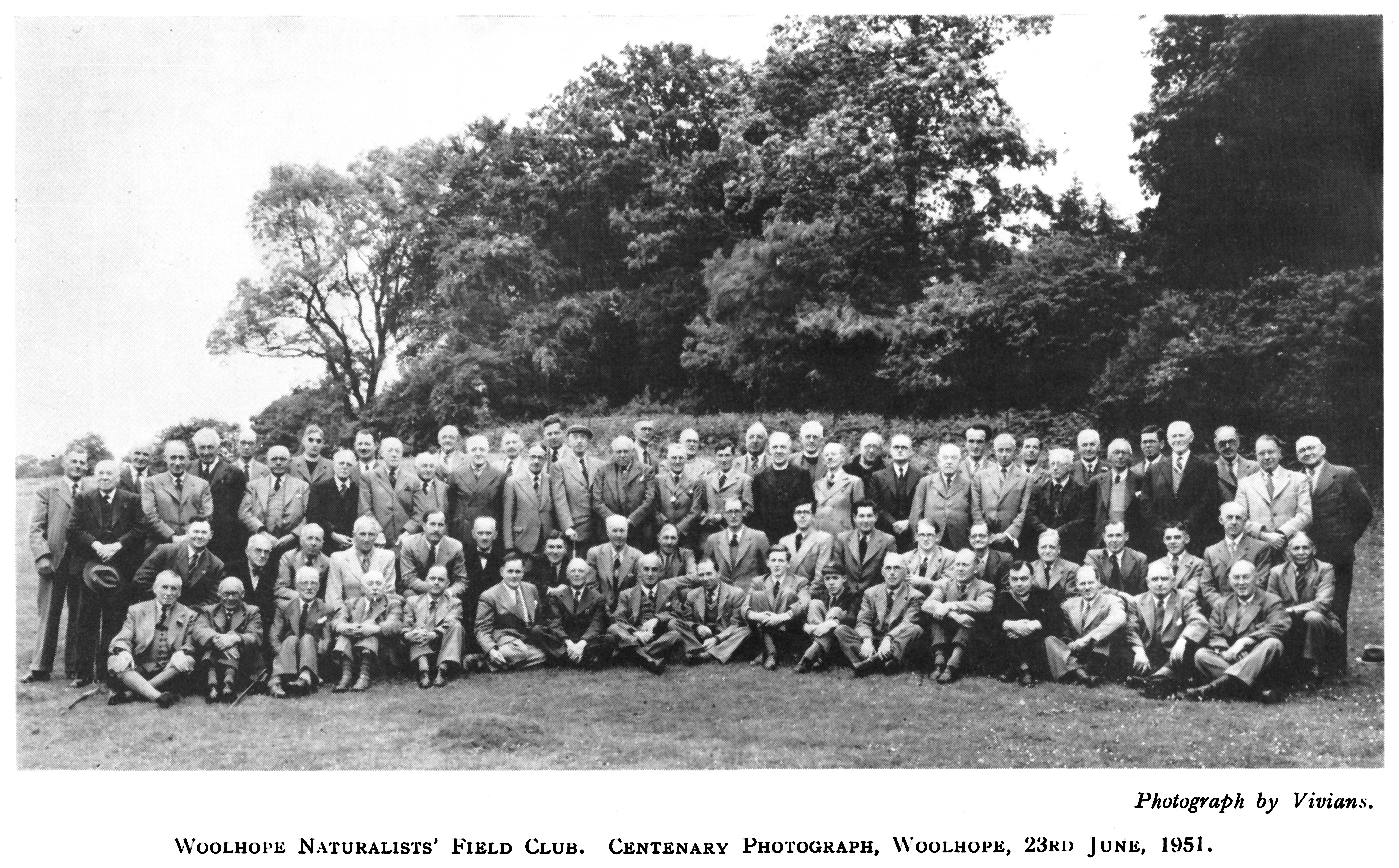 Woolhope Club centenary photograph